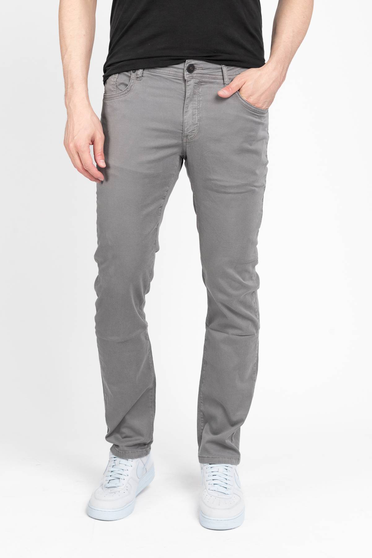 Jack Fit Charcoal Sateen