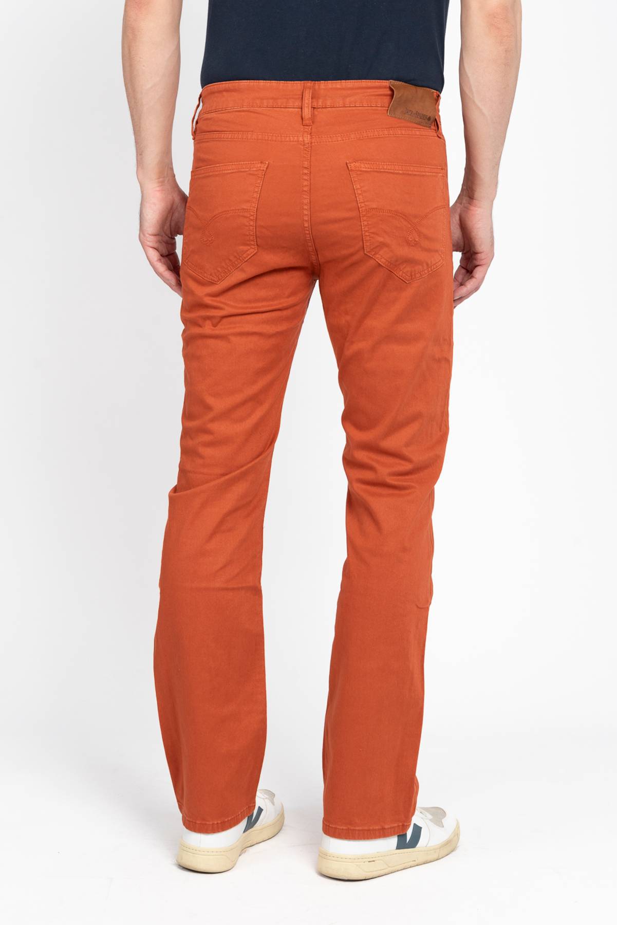High Roller Fit Orange Sateen