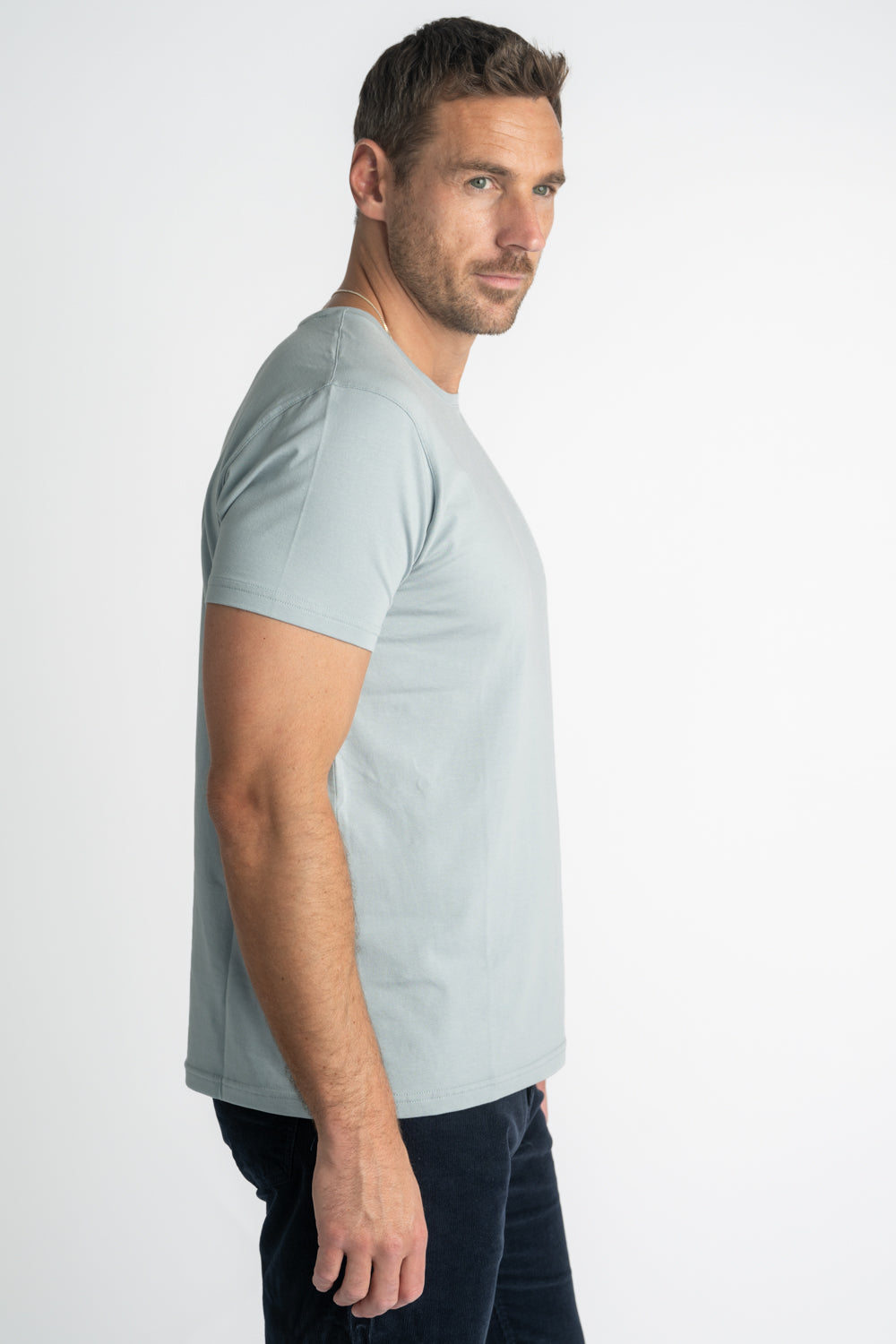Sky Blue Short Sleeve T-Shirt