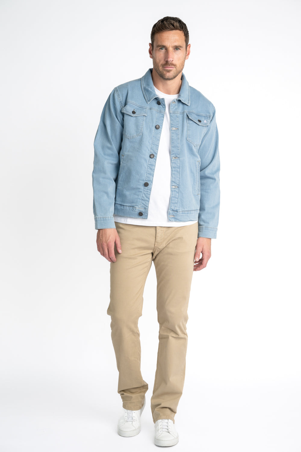 Ice Blue Denim Jacket