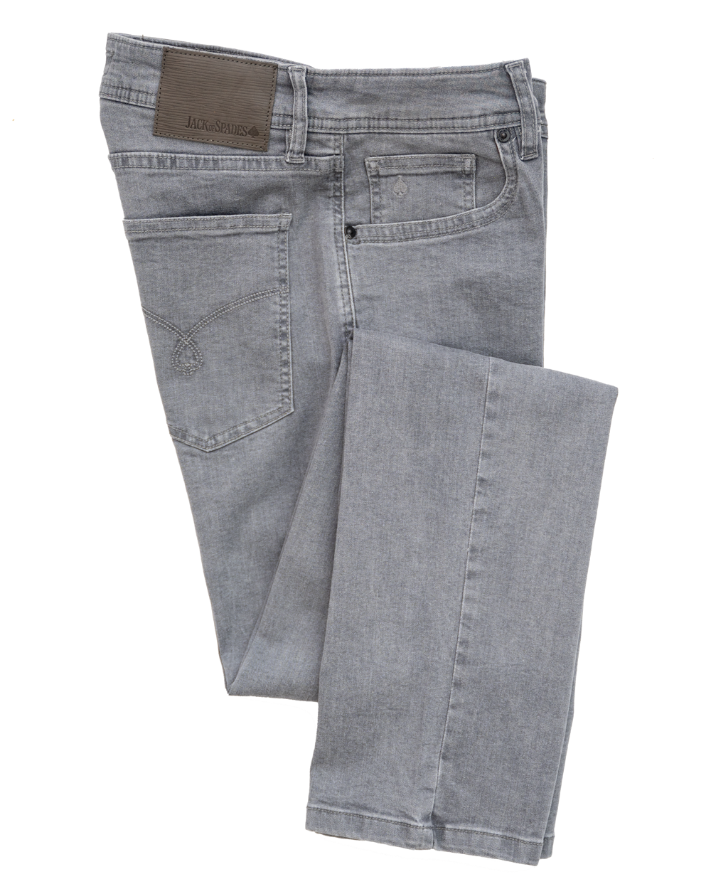 High Roller Fit Grey Denim