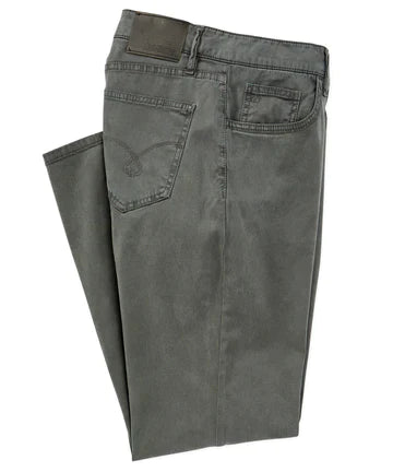 Jack Fit Brushed Green Grey Sateen