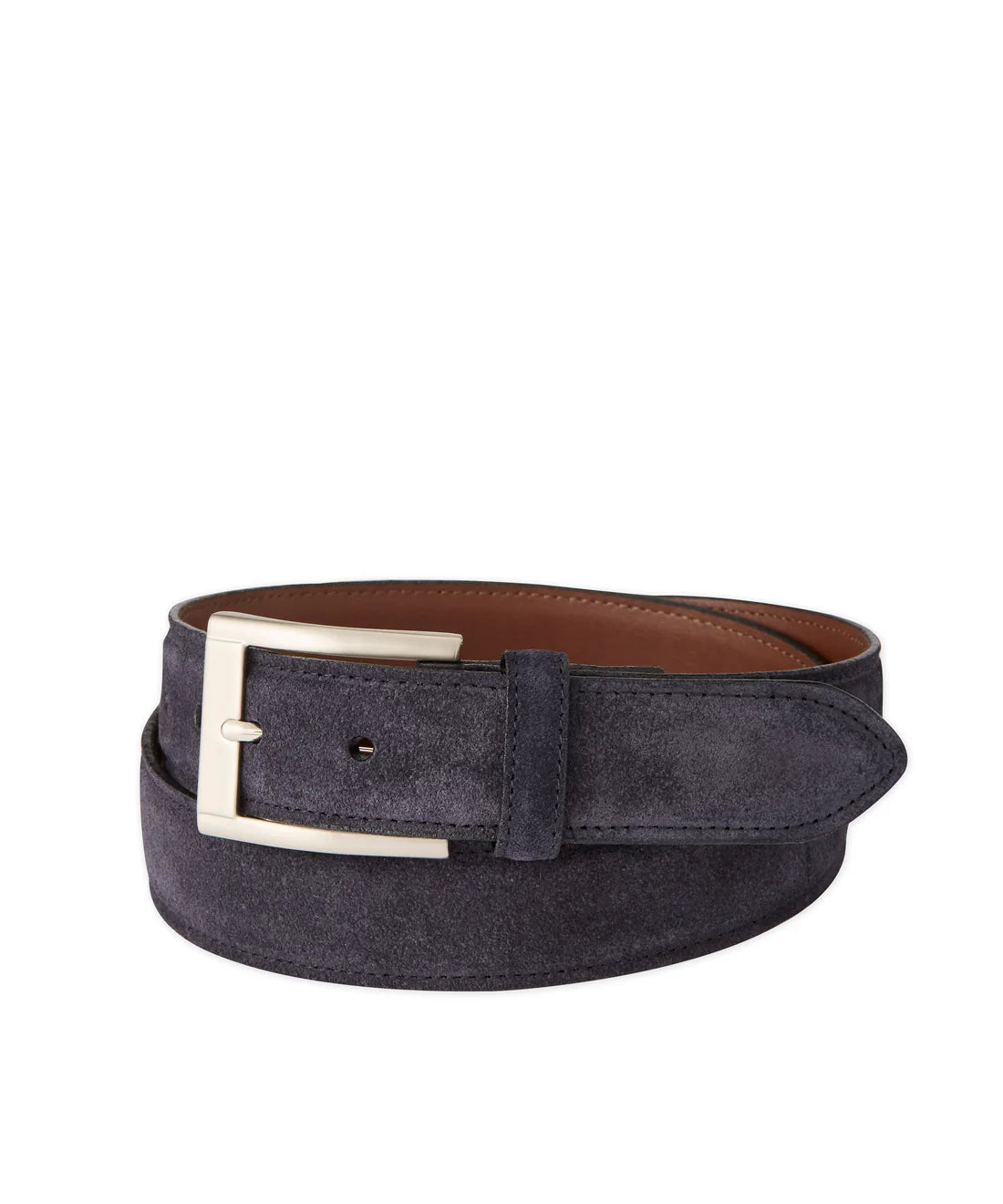 Italian Sueded Calfskin Dress Casual Belt Collection