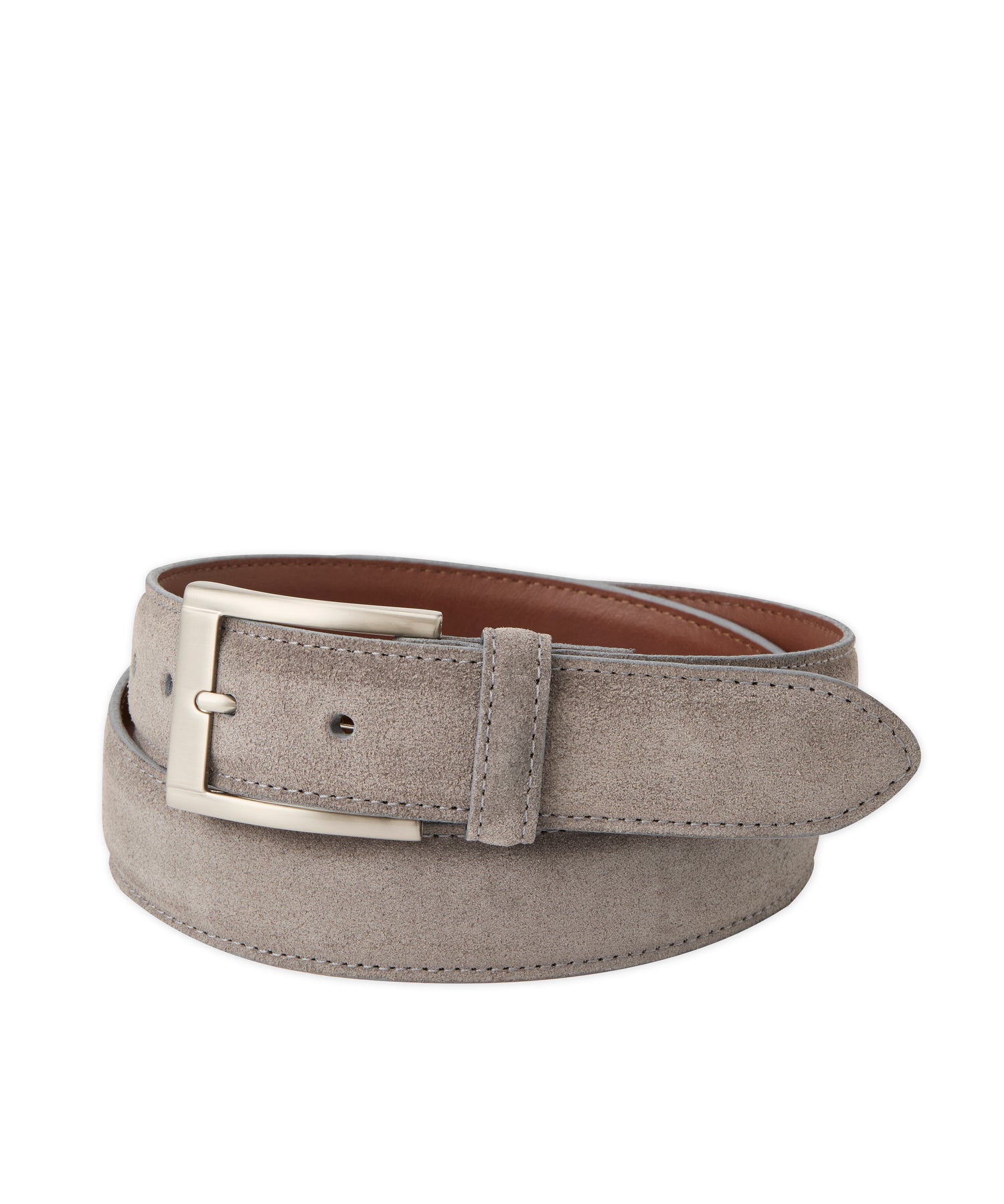 Italian Sueded Calfskin Dress Casual Belt Collection