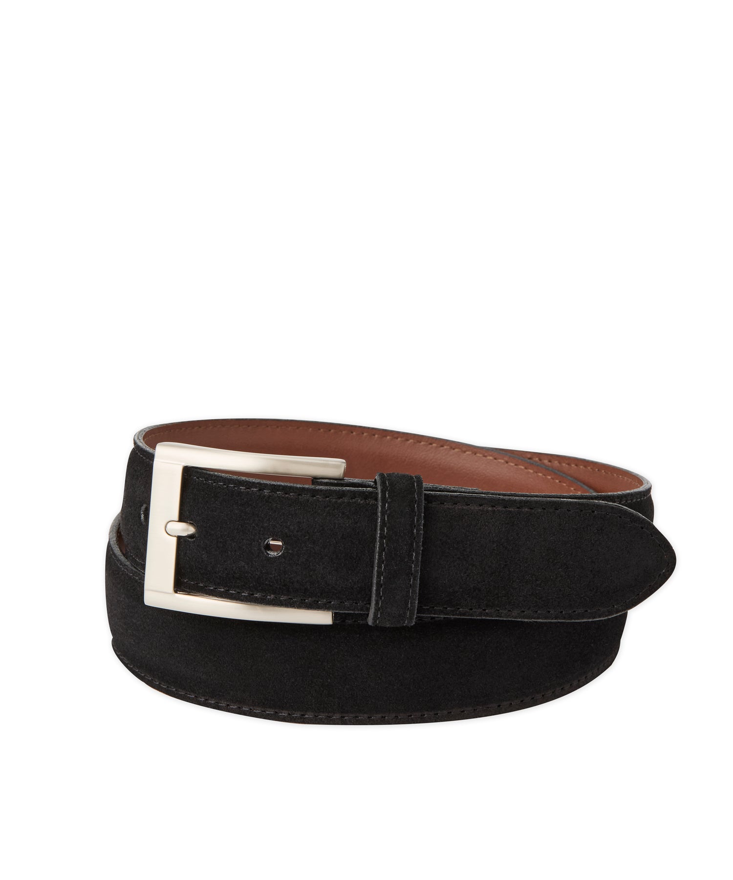 Italian Sueded Calfskin Dress Casual Belt Collection