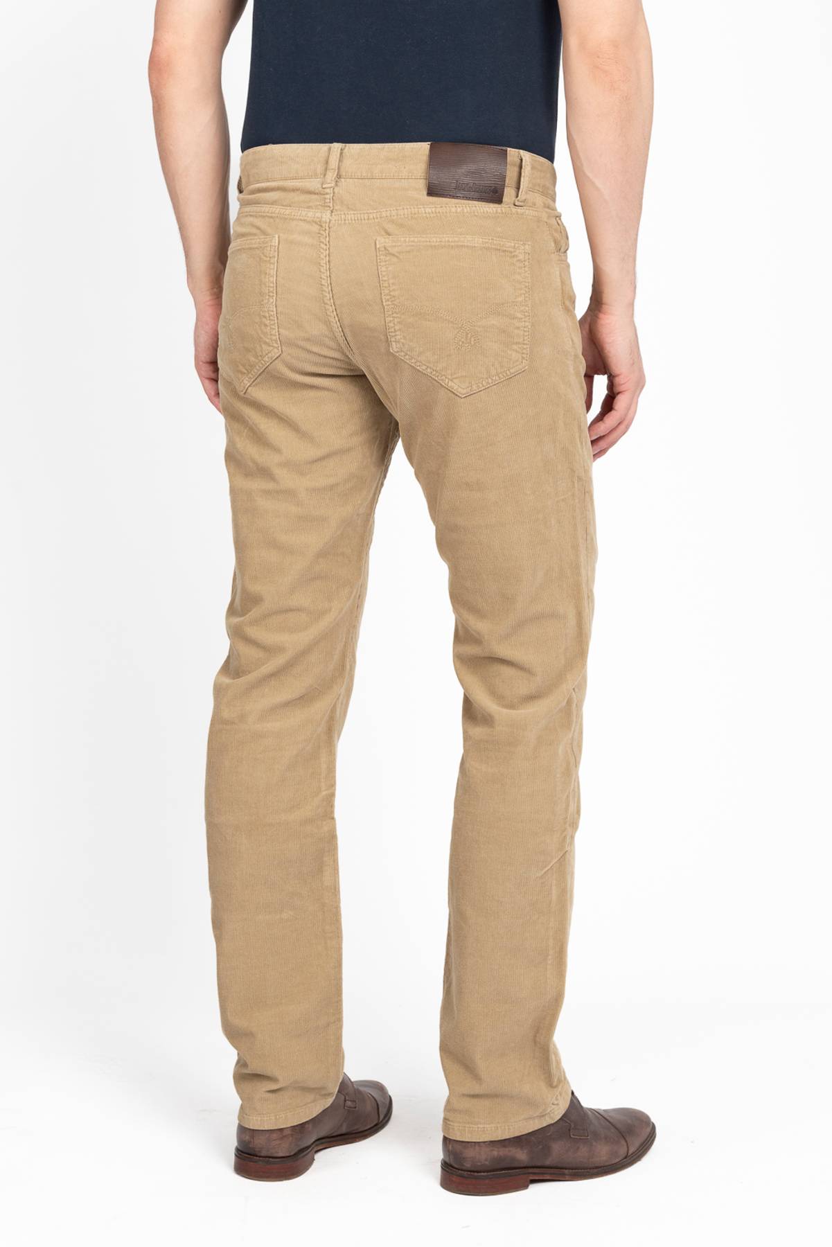 High Roller Fit Tan Corduroy