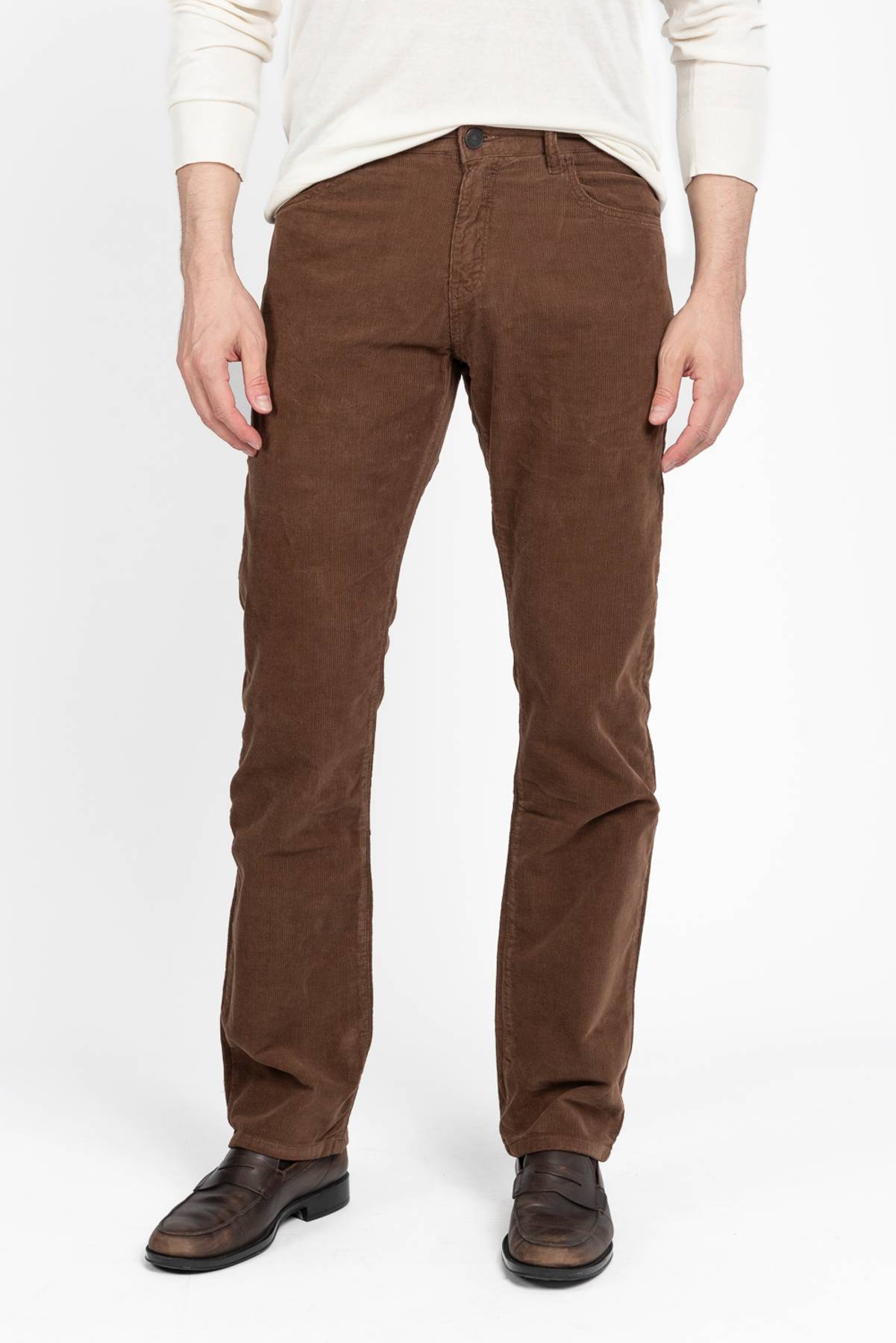 High Roller Fit Mocha Corduroy