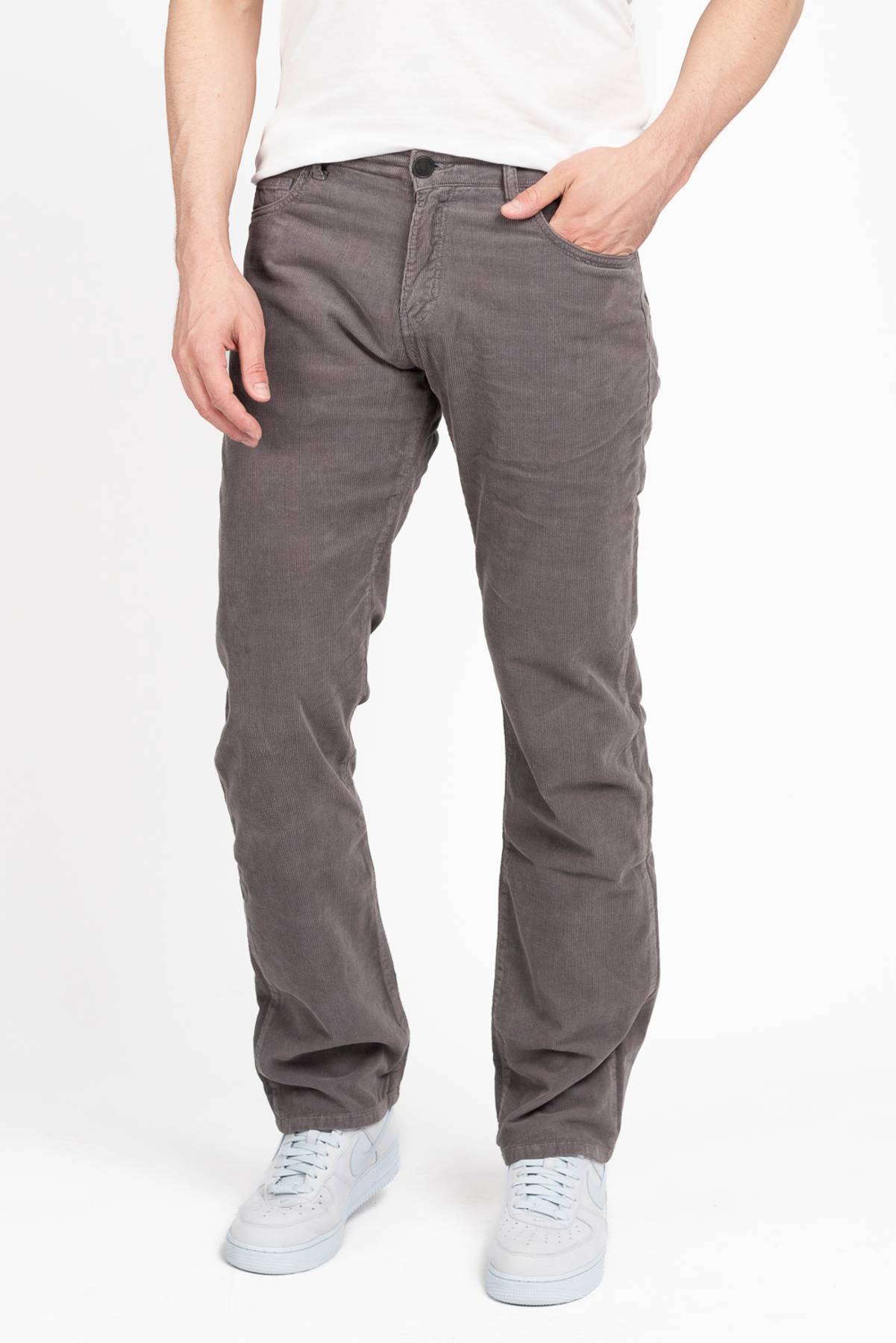 High Roller Fit Charcoal Corduroy