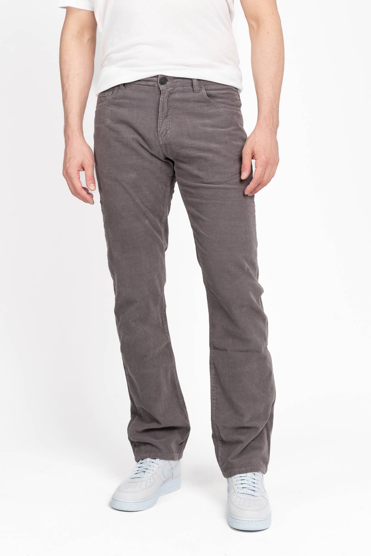 High Roller Fit Charcoal Corduroy