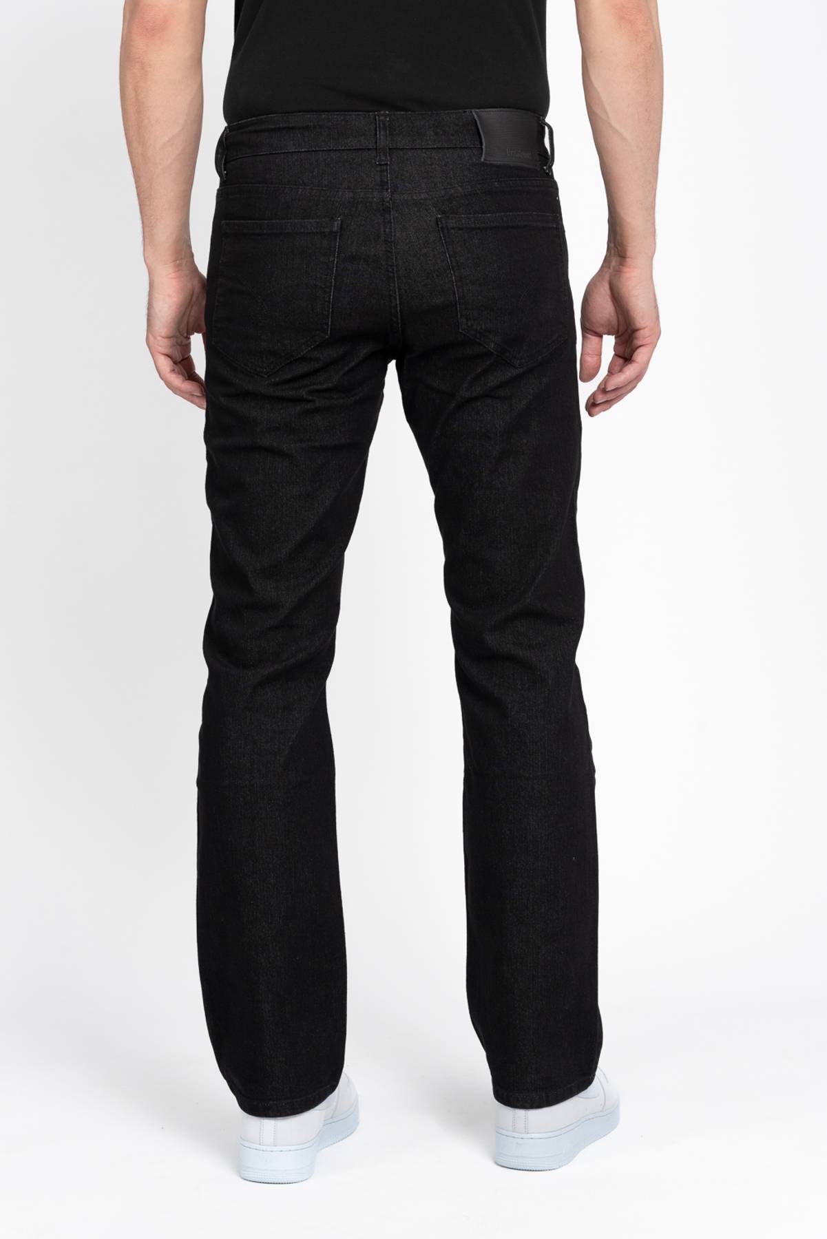 High Roller Fit Black Denim