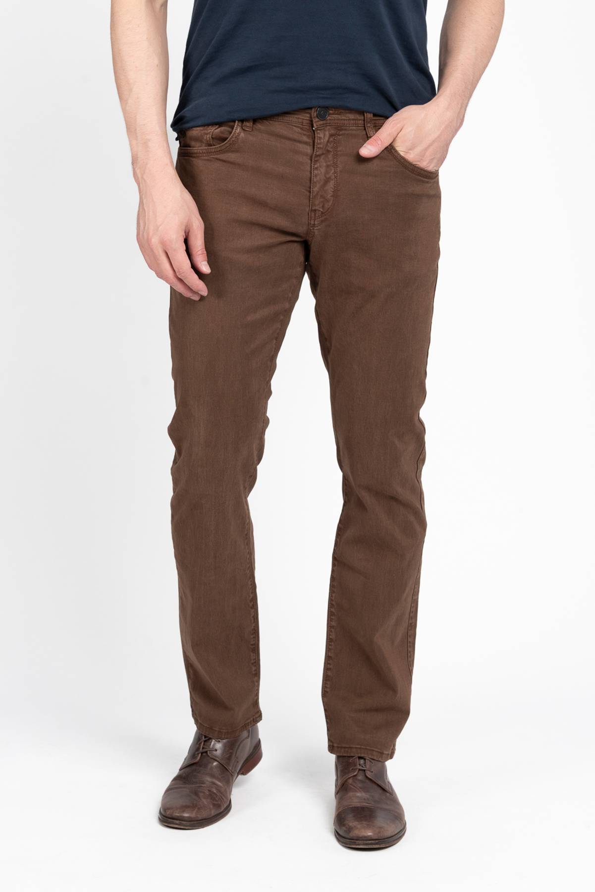 Jack Fit Mocha Sateen