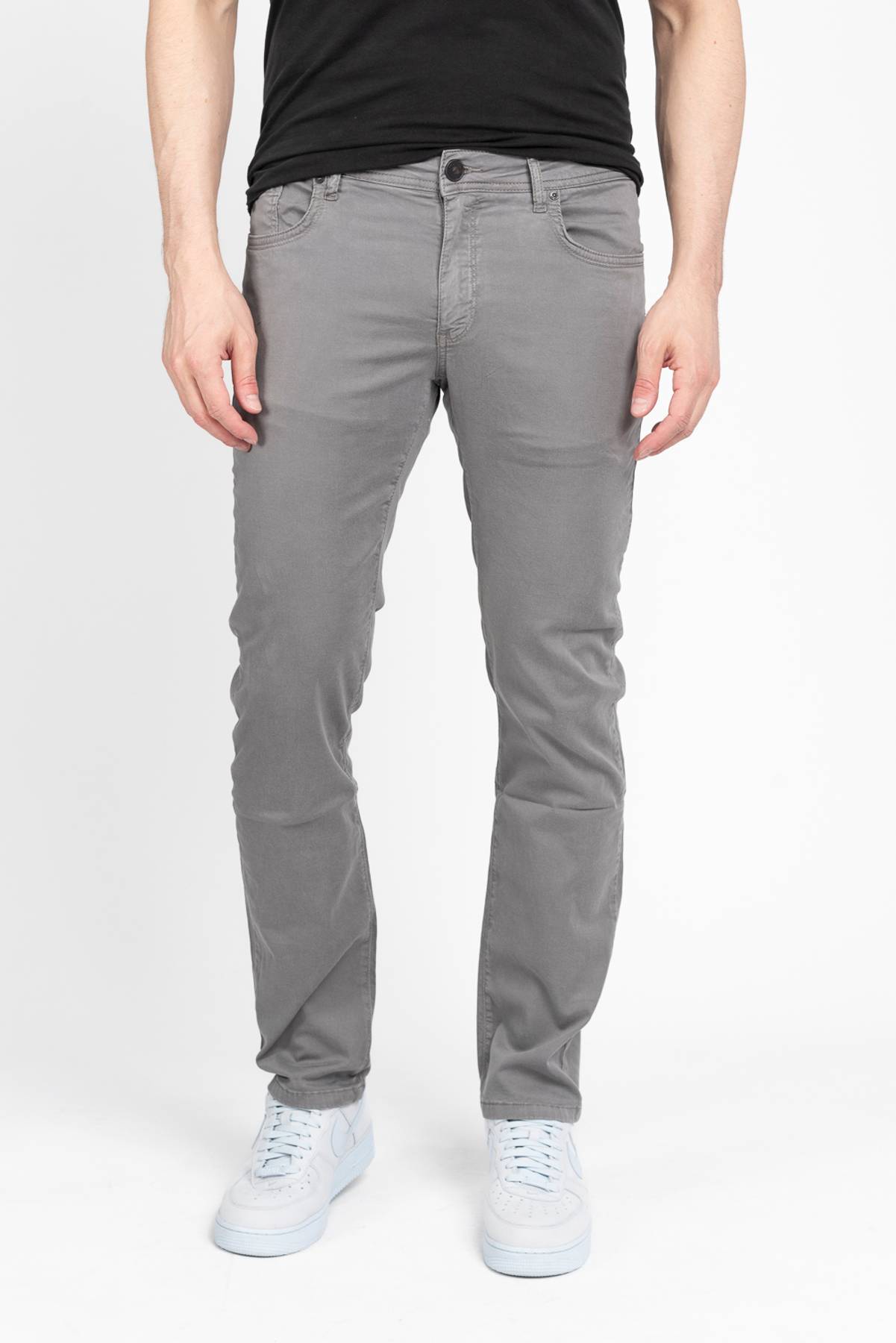 Jack Fit Charcoal Sateen