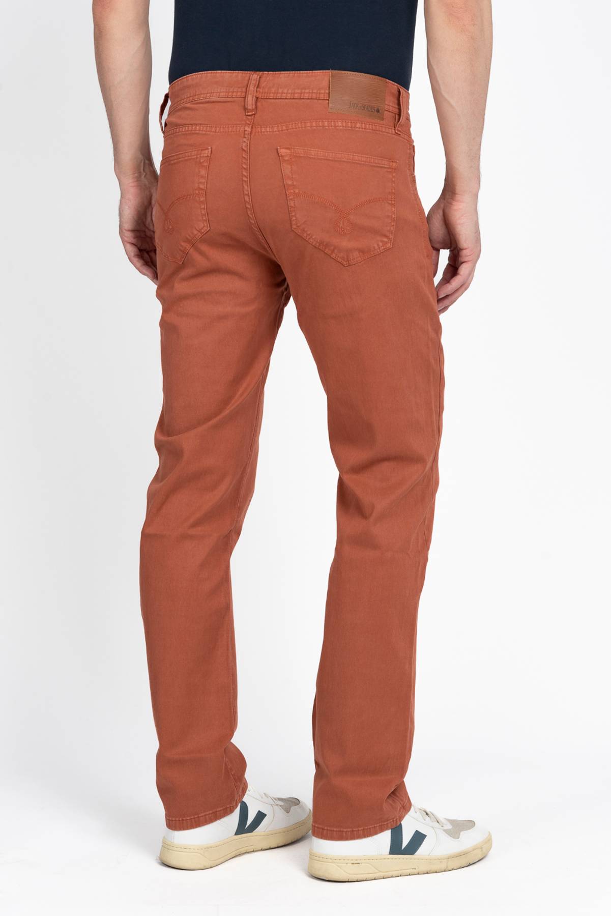 Jack Fit Brushed Coral Sateen