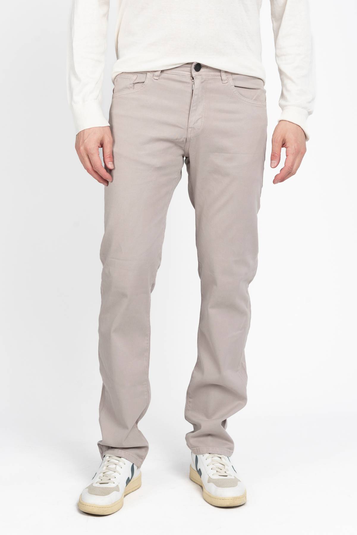 Jack Fit Brushed Silver Sateen
