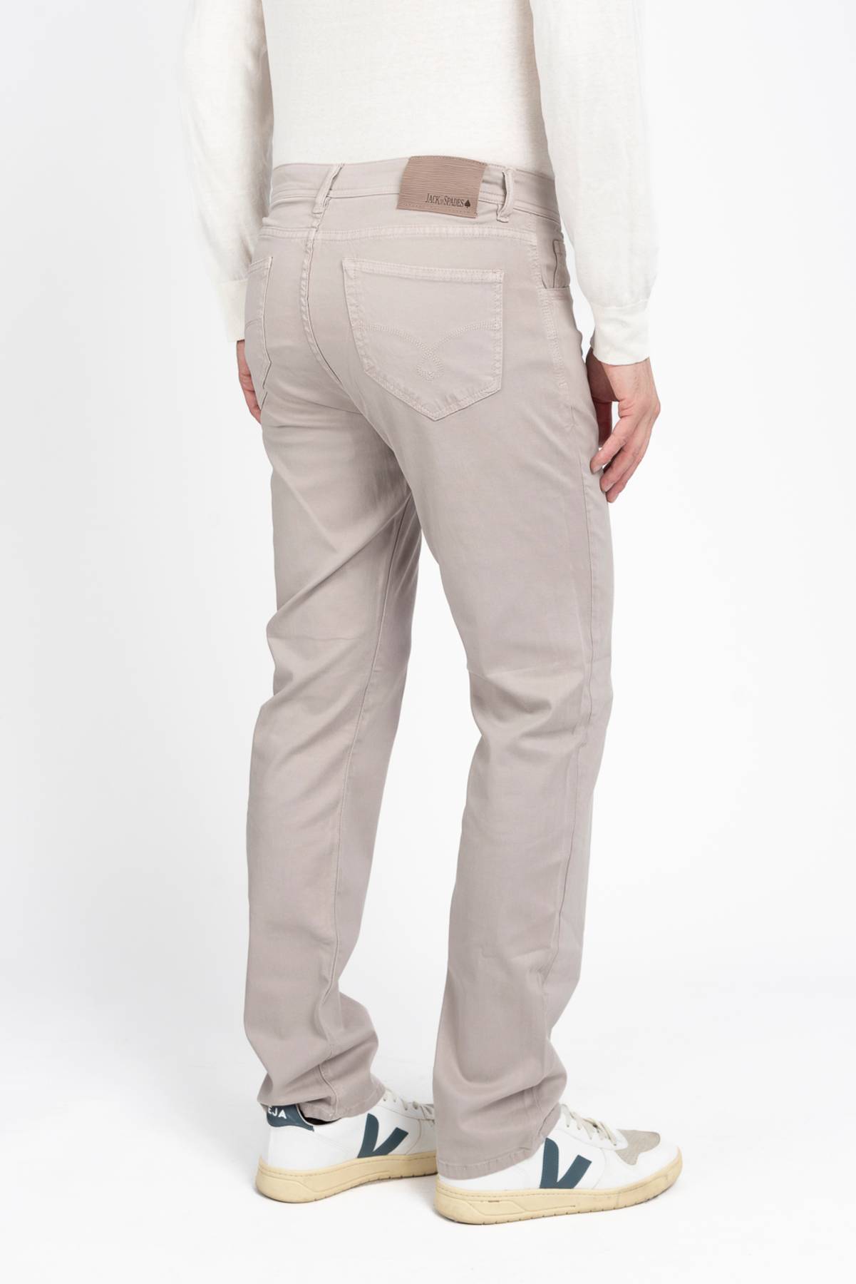 Jack Fit Brushed Silver Sateen