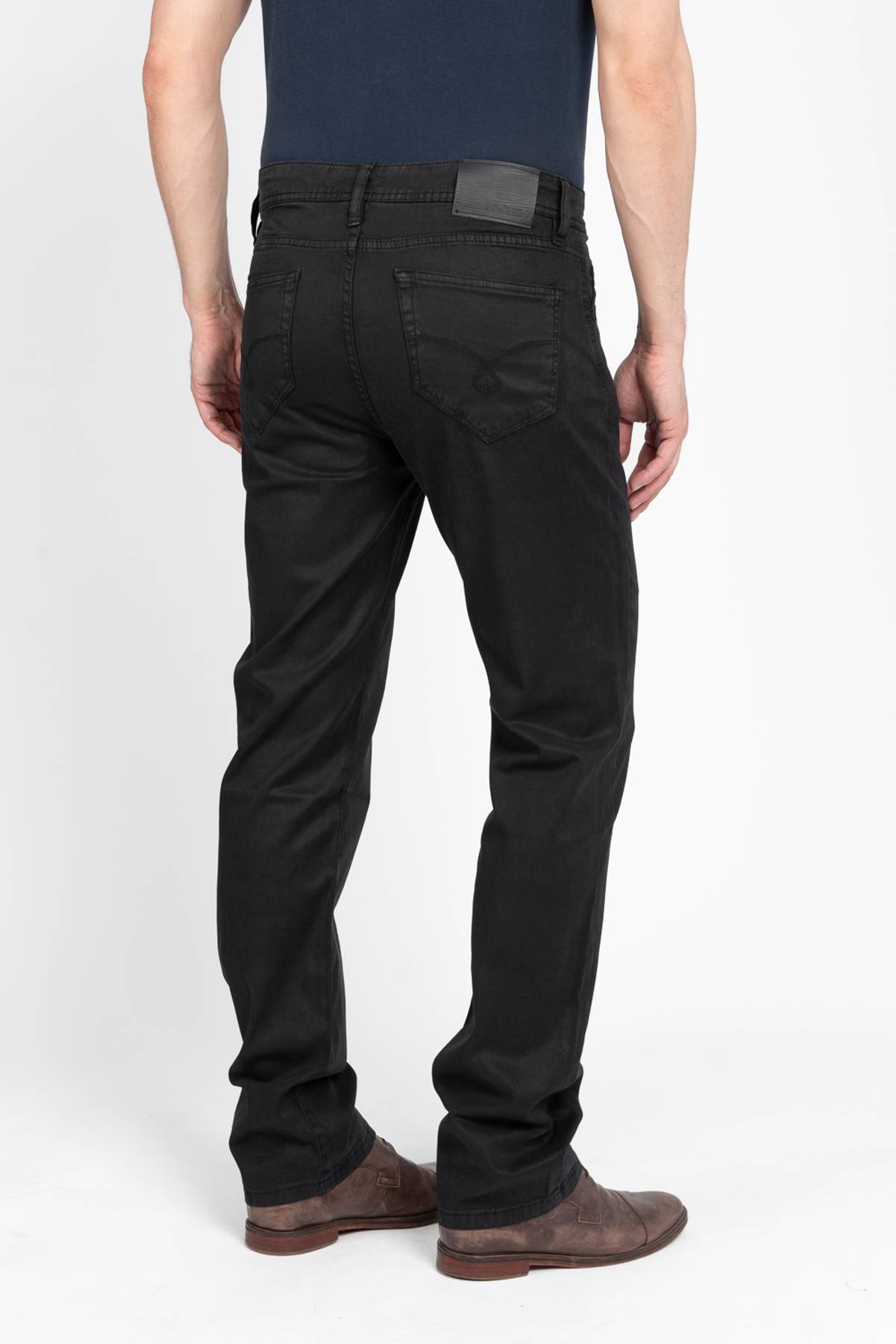 Jack Fit Brushed Black Sateen