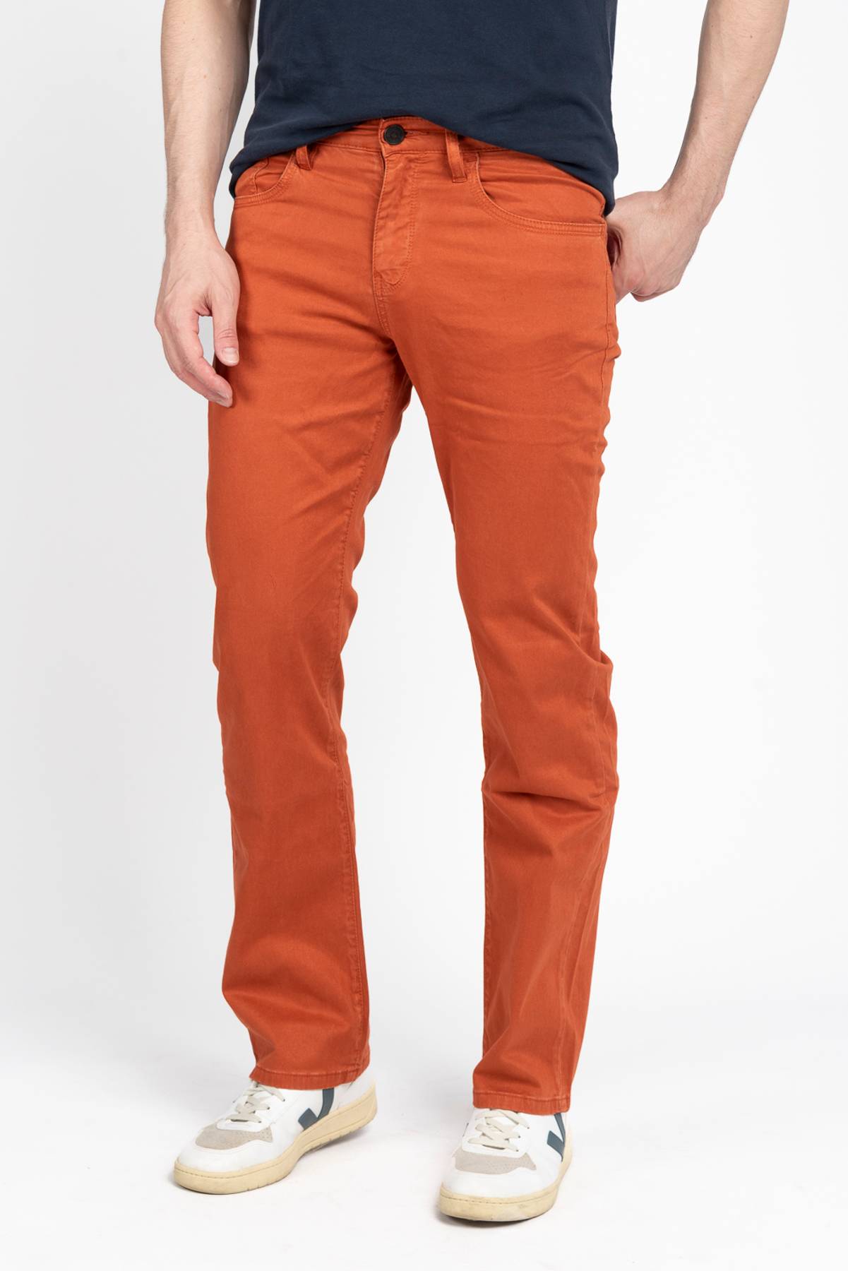 High Roller Fit Orange Sateen