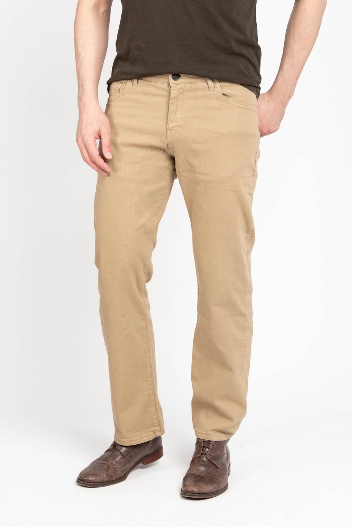 High Roller Fit Tan Twill