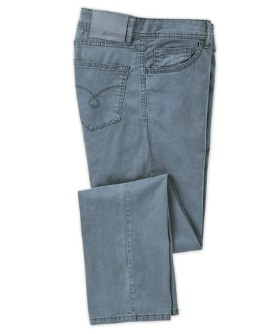 Jack Fit Blue Grey Sateen